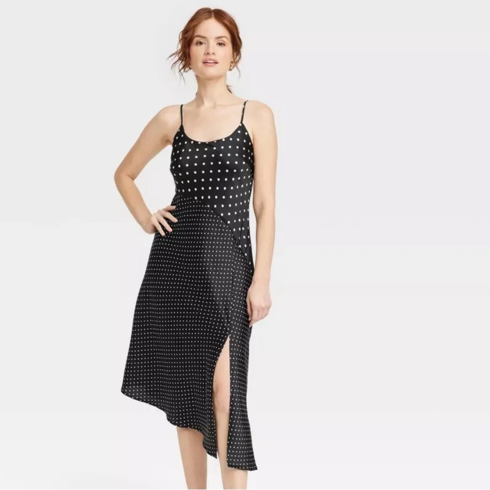 Black & White Polka Dot Dress